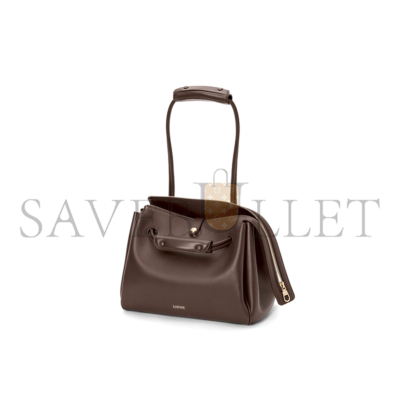 l0ew* medium madrid bag in S*pple calfskin aanbab1x01-0018 (28.5*23*11cm)